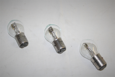 3x 12V 35/35W Glühbirne Bilux Birne Simson Ering Honda Baotian Vespa Sachs
